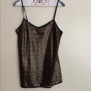 Gold Sequined camisole
